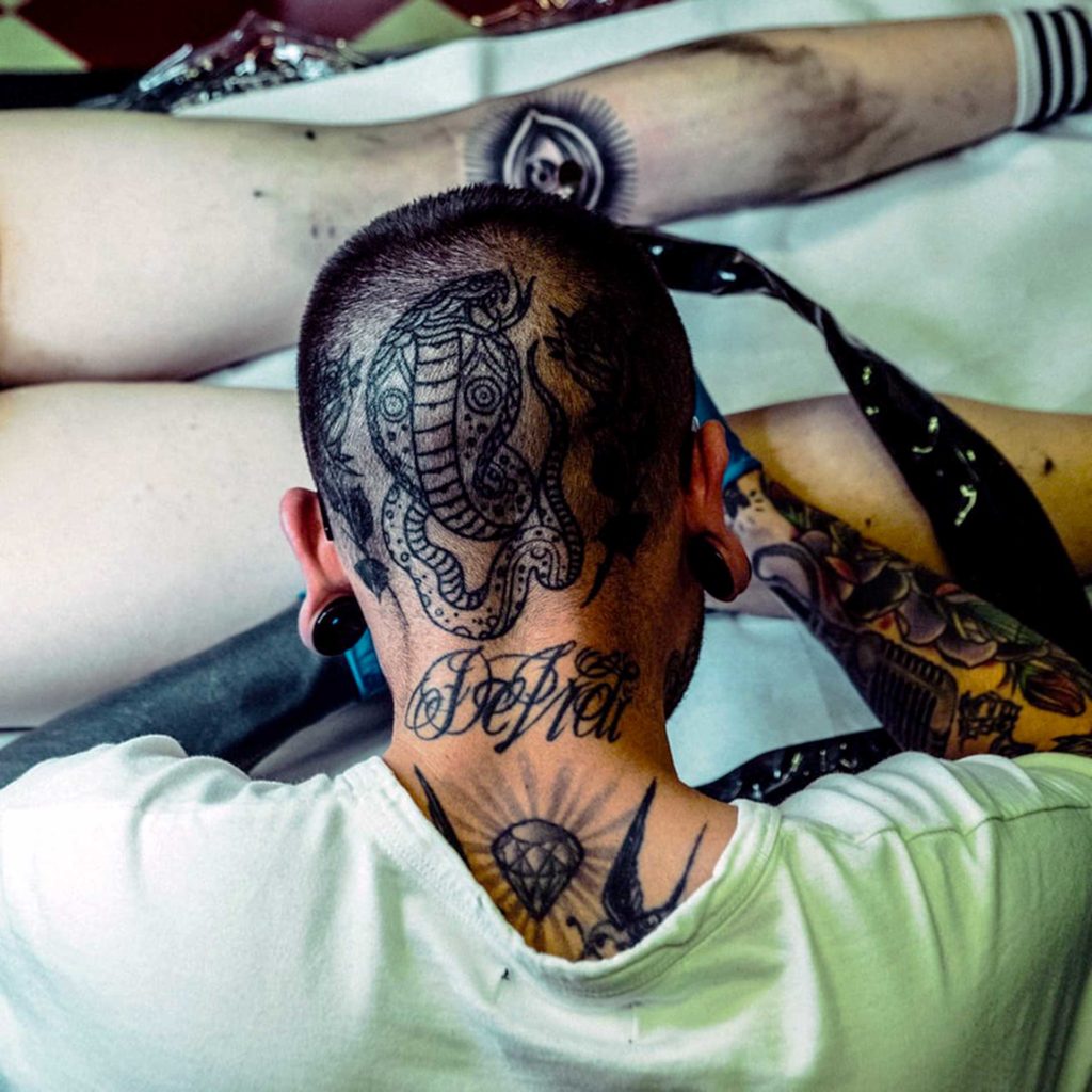 Head Tattoo | Numb. Tattoo Numbing Cream